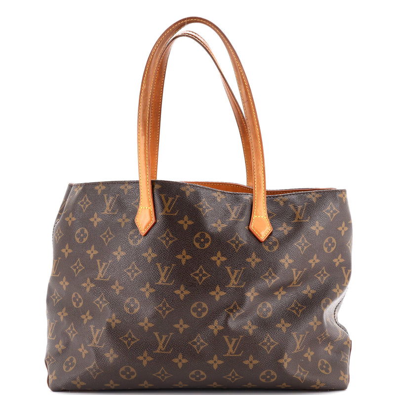 Louis Vuitton Wilshire Handbag Canvas Mm