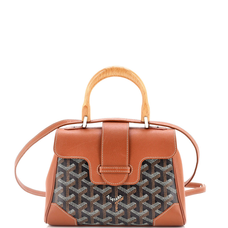 Goyard Saigon Top Handle Bag Coated