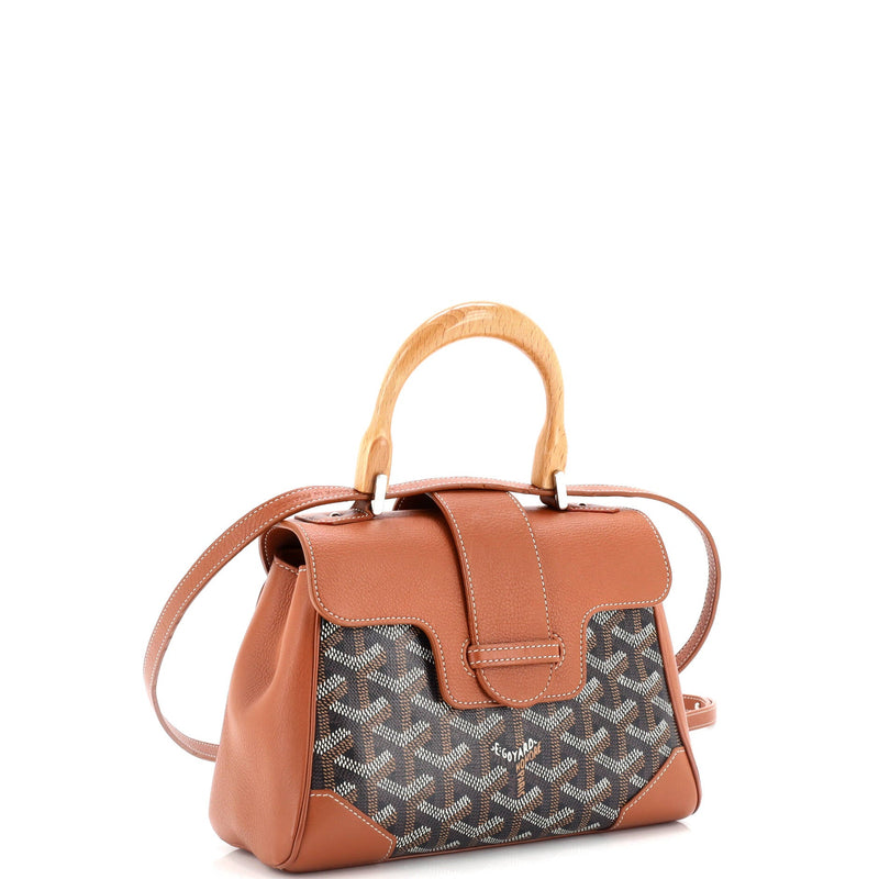 Goyard Saigon Top Handle Bag Coated