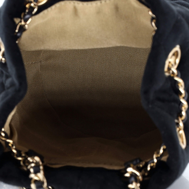 Chanel Pearl Crush Drawstring Bucket Bag