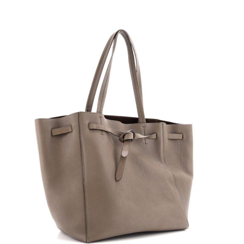 Celine Phantom Tie Cabas Tote Leather