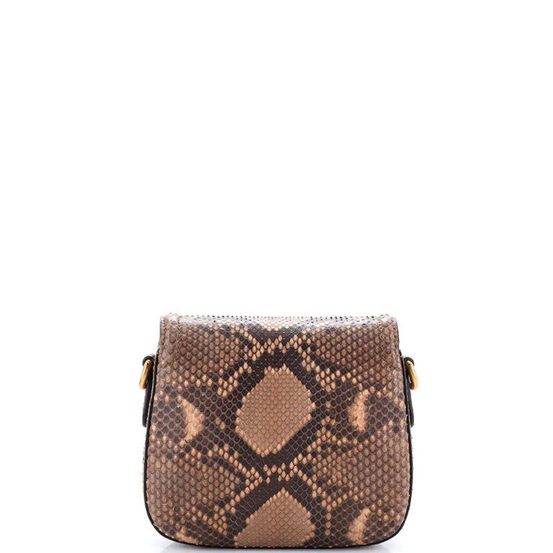 Gucci Lady Web Shoulder Bag Python