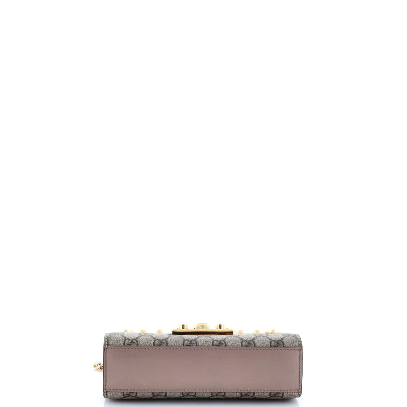 Gucci Pearly Padlock Shoulder Bag Gg