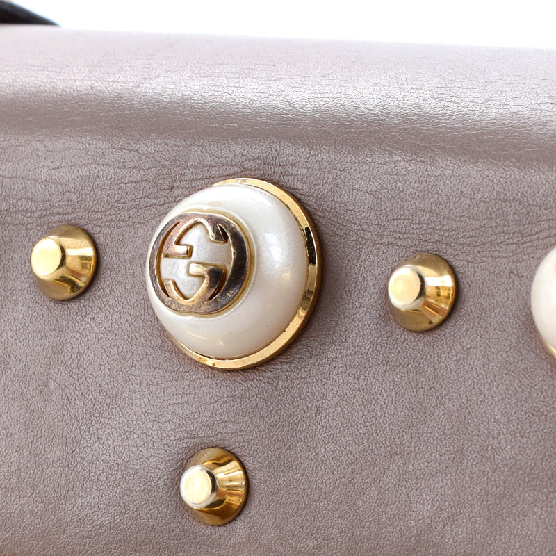 Gucci Pearly Padlock Shoulder Bag Gg