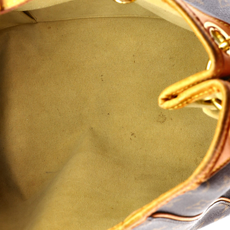 Louis Vuitton Galliera Handbag Canvas Pm