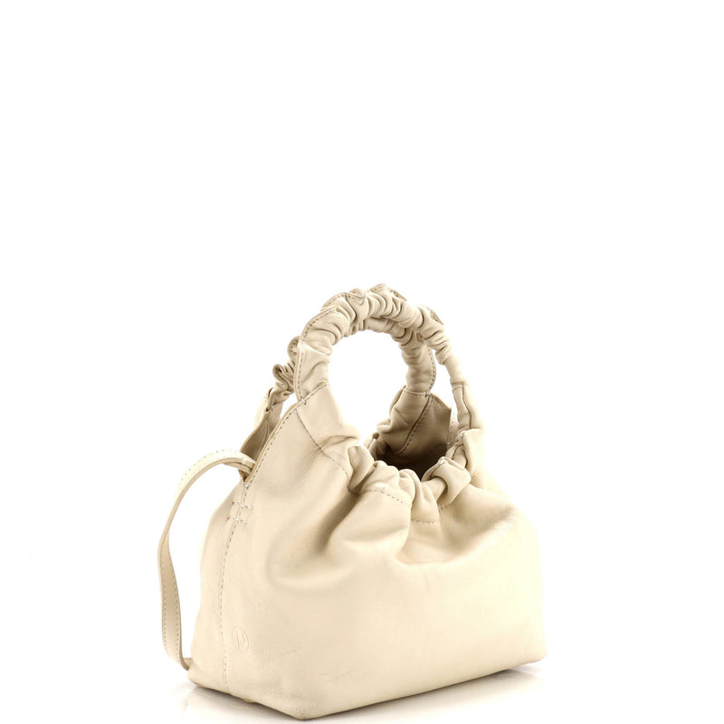 The Row Double Circle Bag Leather Small