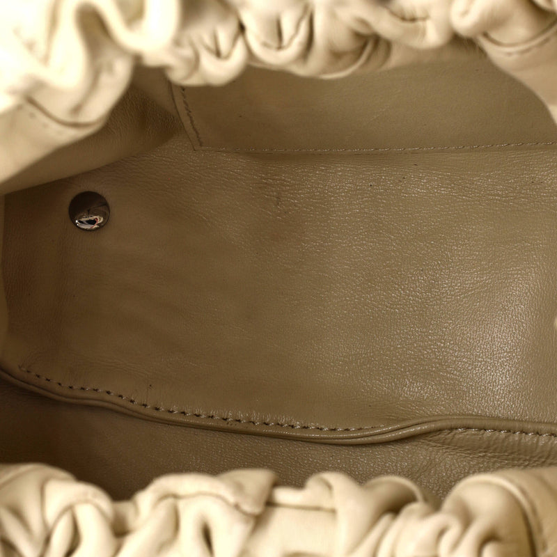 The Row Double Circle Bag Leather Small