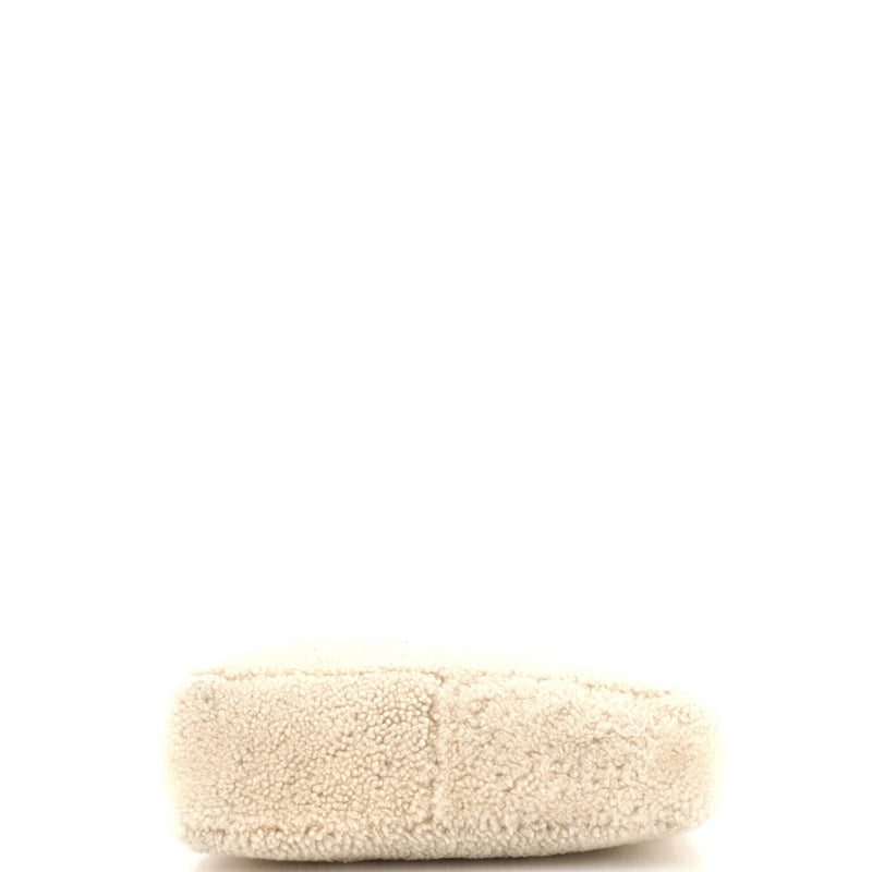 Prada Re-Edition Hobo Shearling Mini