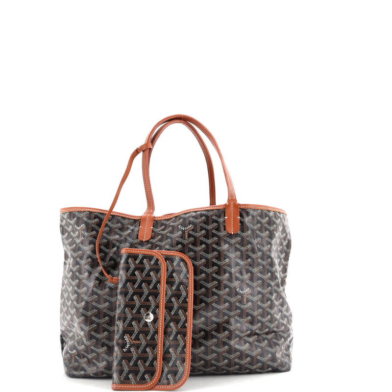 Goyard Saint Louis Tote Coated Canvas Pm