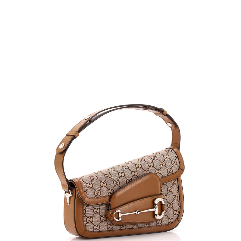 Gucci Horsebit Asymmetric Shoulder Bag