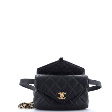 Chanel Carry With Chic Chain Flap Waist