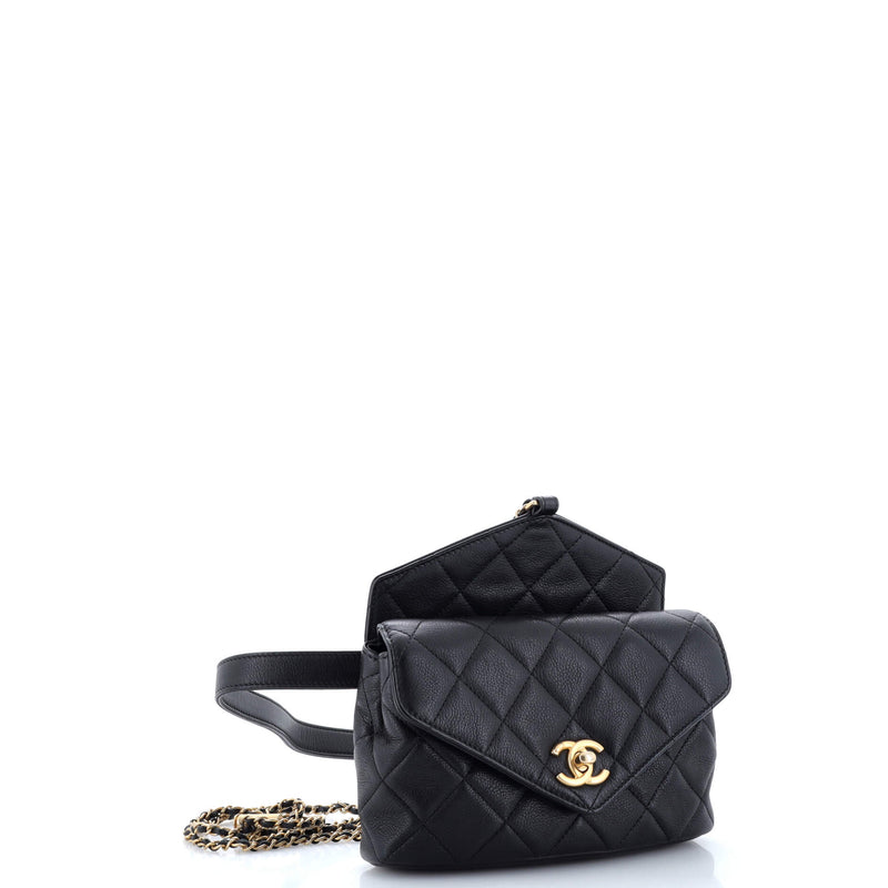 Chanel Carry With Chic Chain Flap Waist