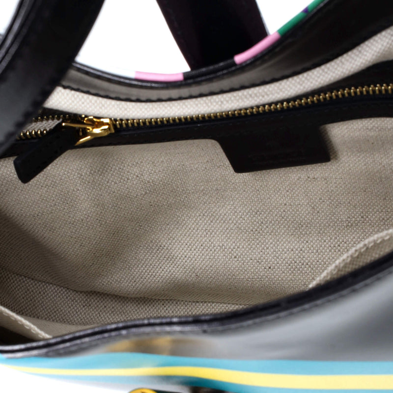 Gucci Jackie Hobo Printed Leather Small