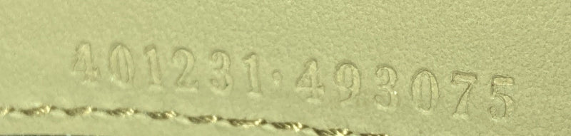 Gucci Dionysus Chain Wallet Gg Coated