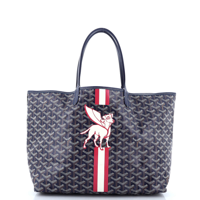 Goyard Saint Louis Tote Printed Coated