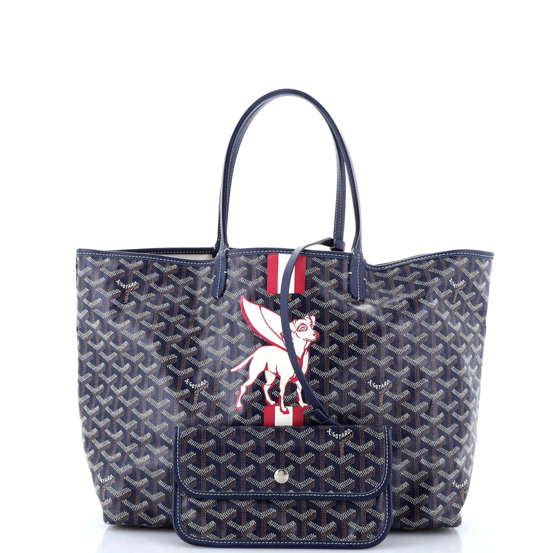 Goyard Saint Louis Tote Printed Coated
