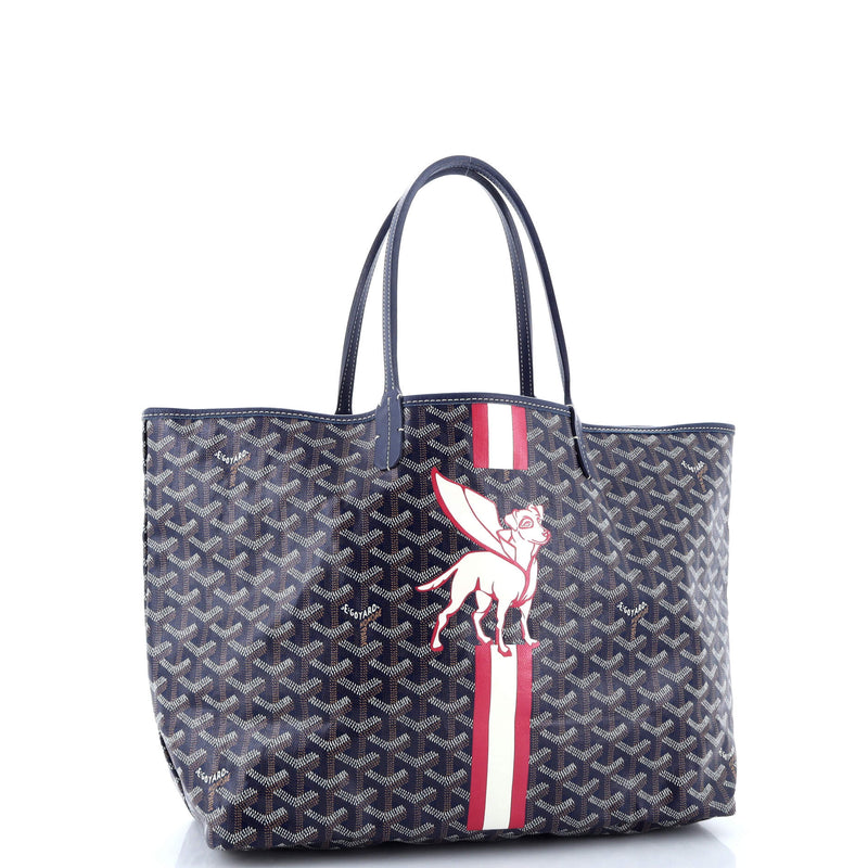 Goyard Saint Louis Tote Printed Coated