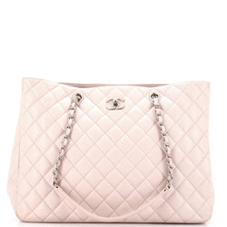 Chanel Classic Cc Shopping Tote Quilted
