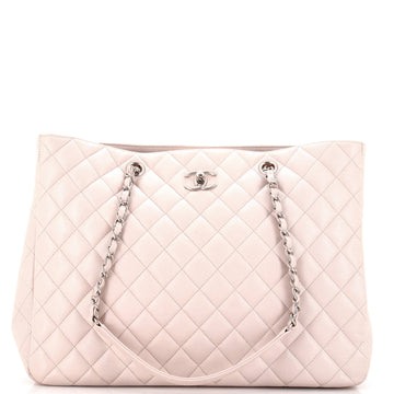 Chanel Classic Cc Shopping Tote Quilted