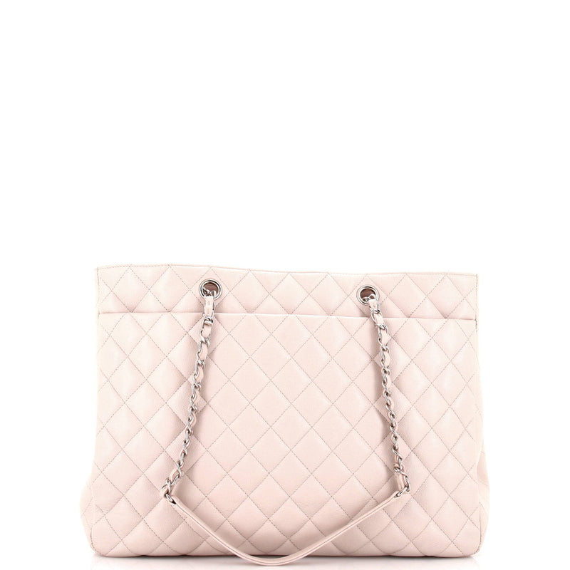 Chanel Classic Cc Shopping Tote Quilted