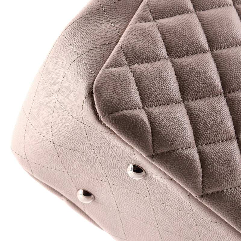 Chanel Classic Cc Shopping Tote Quilted