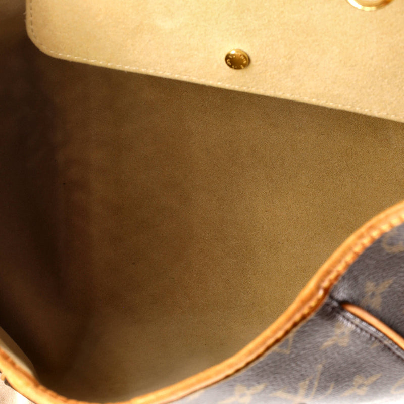 Louis Vuitton Galliera Handbag Canvas Pm
