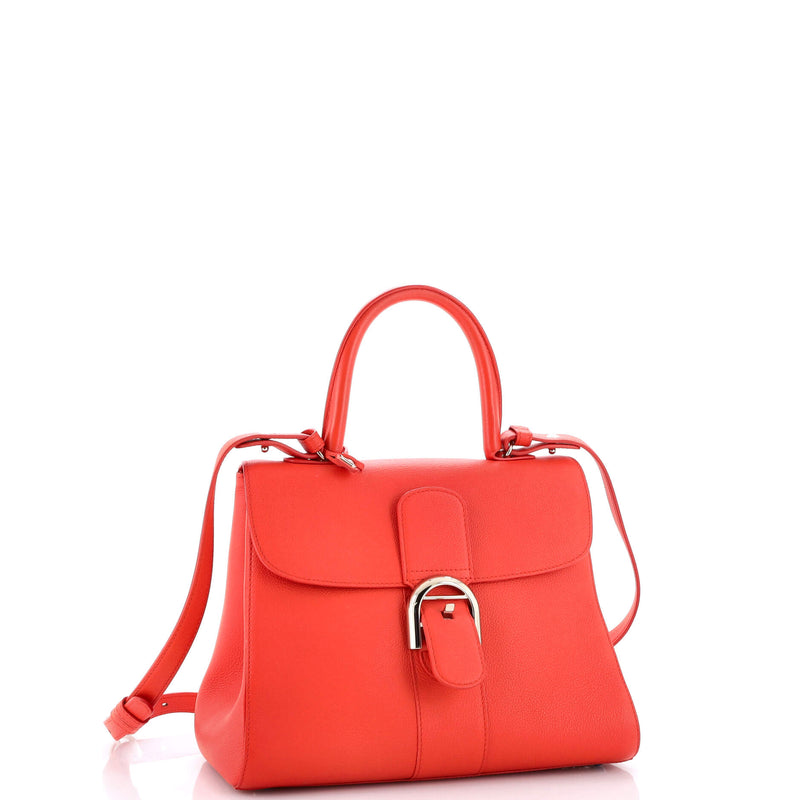 Delvaux Brillant Top Handle Bag Leather