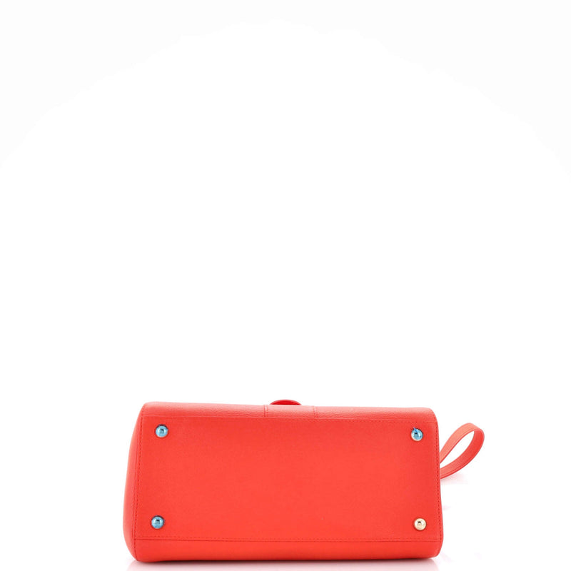 Delvaux Brillant Top Handle Bag Leather