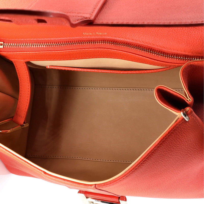 Delvaux Brillant Top Handle Bag Leather