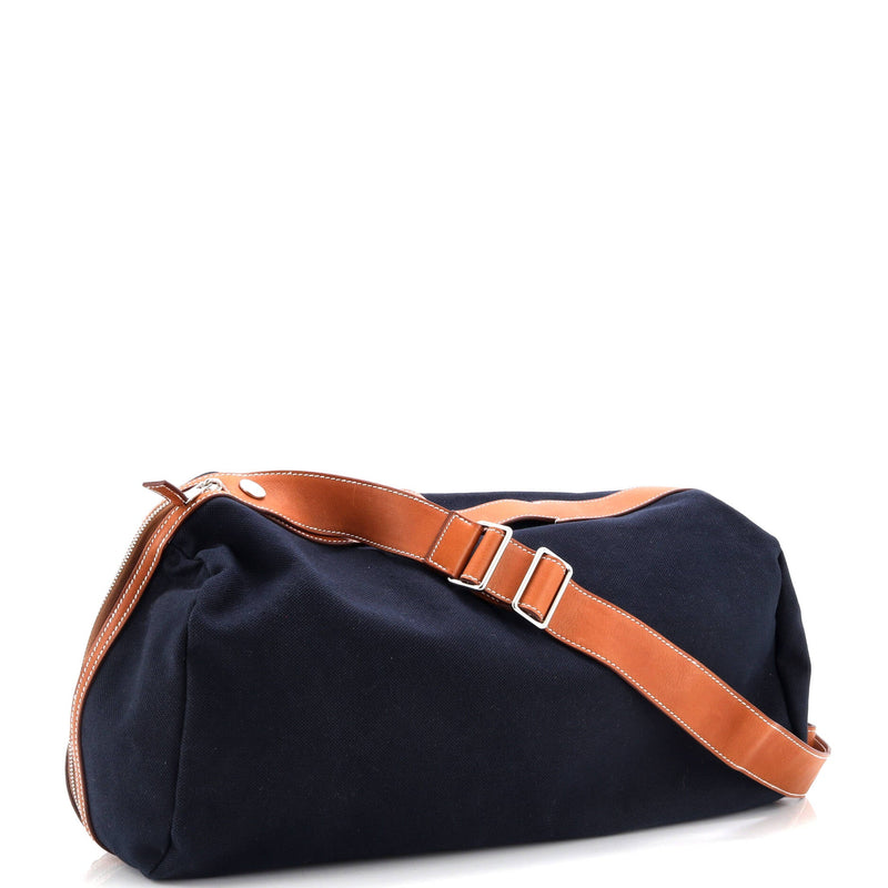 Hermes Odyssee Terre Duffle Bag Canvas