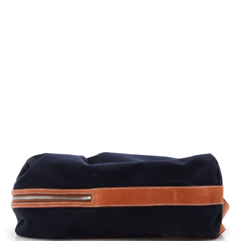 Hermes Odyssee Terre Duffle Bag Canvas