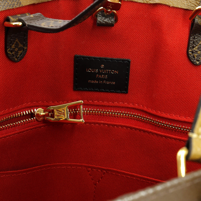 Louis Vuitton Onthego Tote Reverse Giant