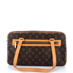 Louis Vuitton Cite Handbag Canvas Gm