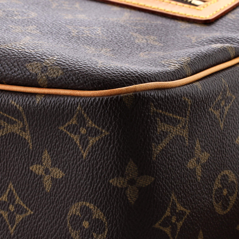 Louis Vuitton Cite Handbag Canvas Gm