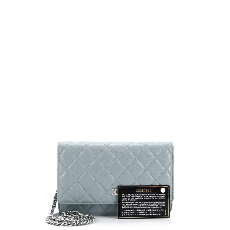 Chanel Wallet On Chain Quilted Caviar