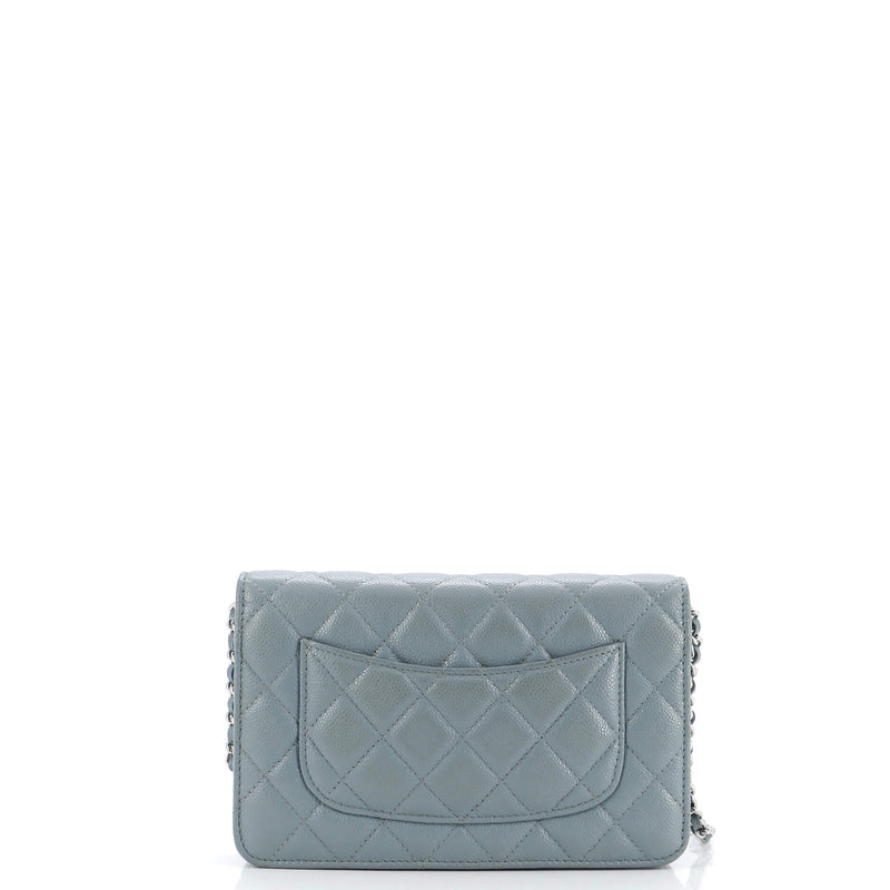 Chanel Wallet On Chain Quilted Caviar