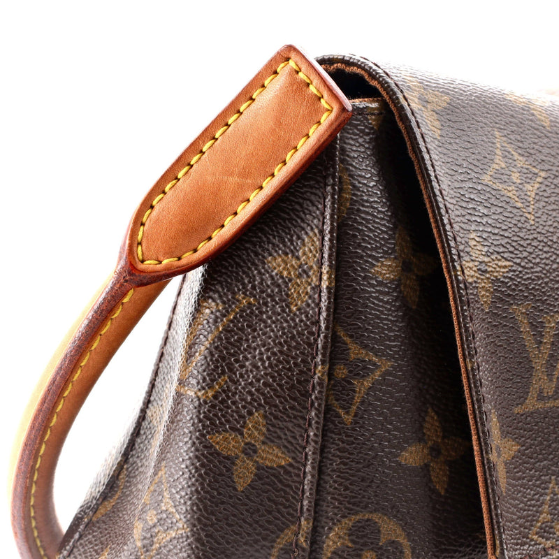 Louis Vuitton Looping Handbag Canvas