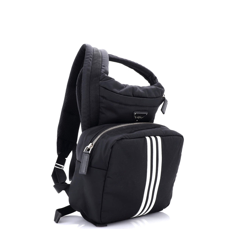 Prada X Adidas Hooded Backpack Re-Nylon