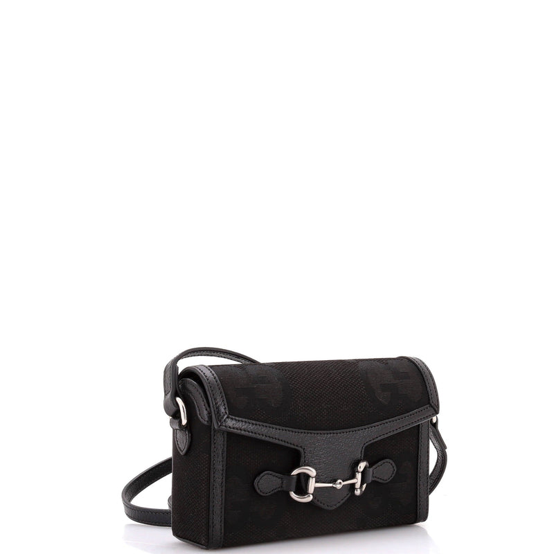 Gucci Horsebit Flap Crossbody Bag Jumbo