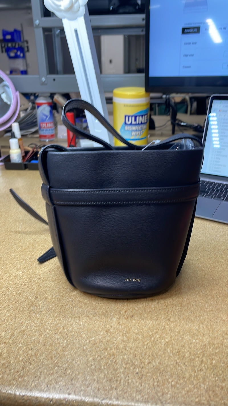 The Row Leo Bucket Bag Leather Mini