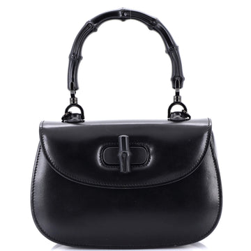 Gucci Bamboo Top Handle Bag Leather