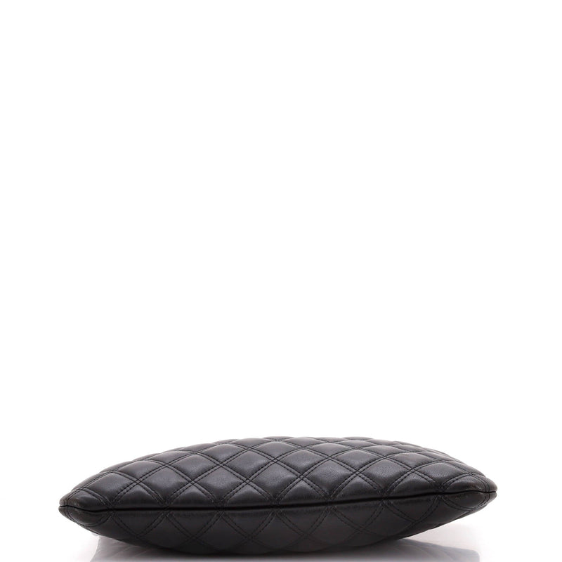 Chanel Double Stitch O Case Clutch