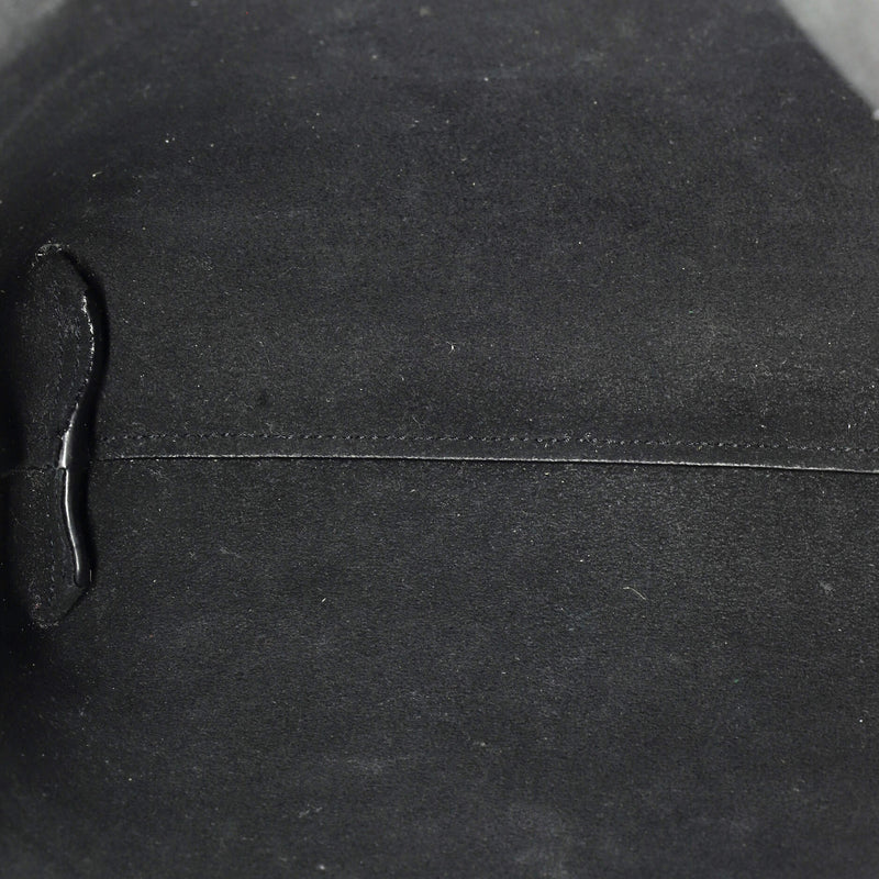 Saint Laurent Shopper Tote Leather Toy