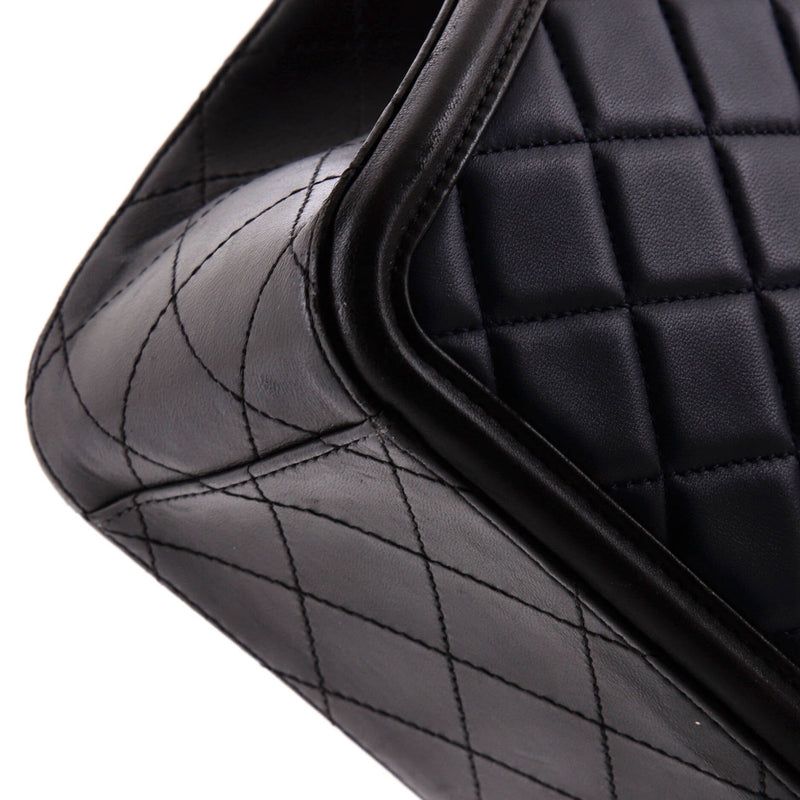 Chanel Elegant Cc Tote Quilted Lambskin