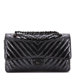 Chanel So Black Classic Double Flap Bag