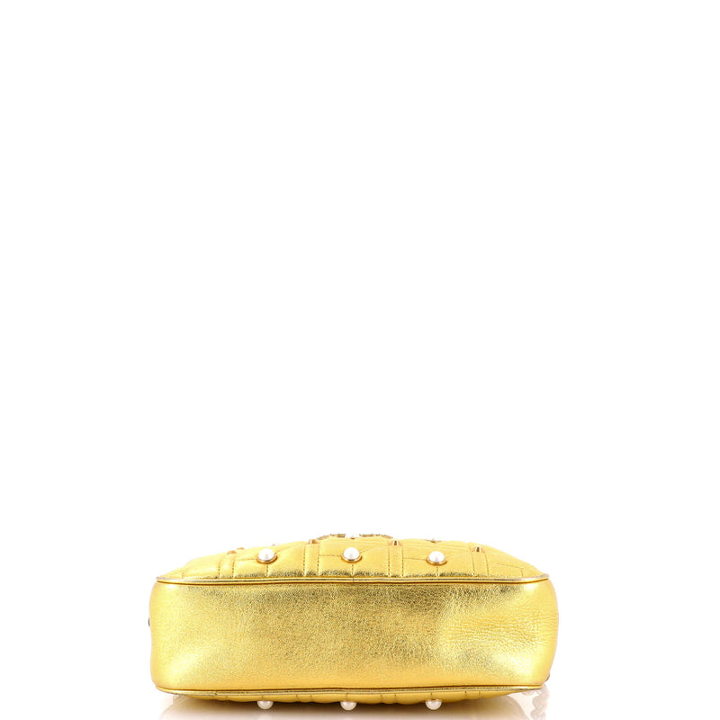 Gucci Pearly Gg Marmont Shoulder Bag