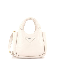 Prada Padded Soft Tote Leather Mini