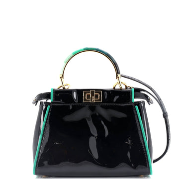Fendi Resin Handle Peekaboo Bag Patent