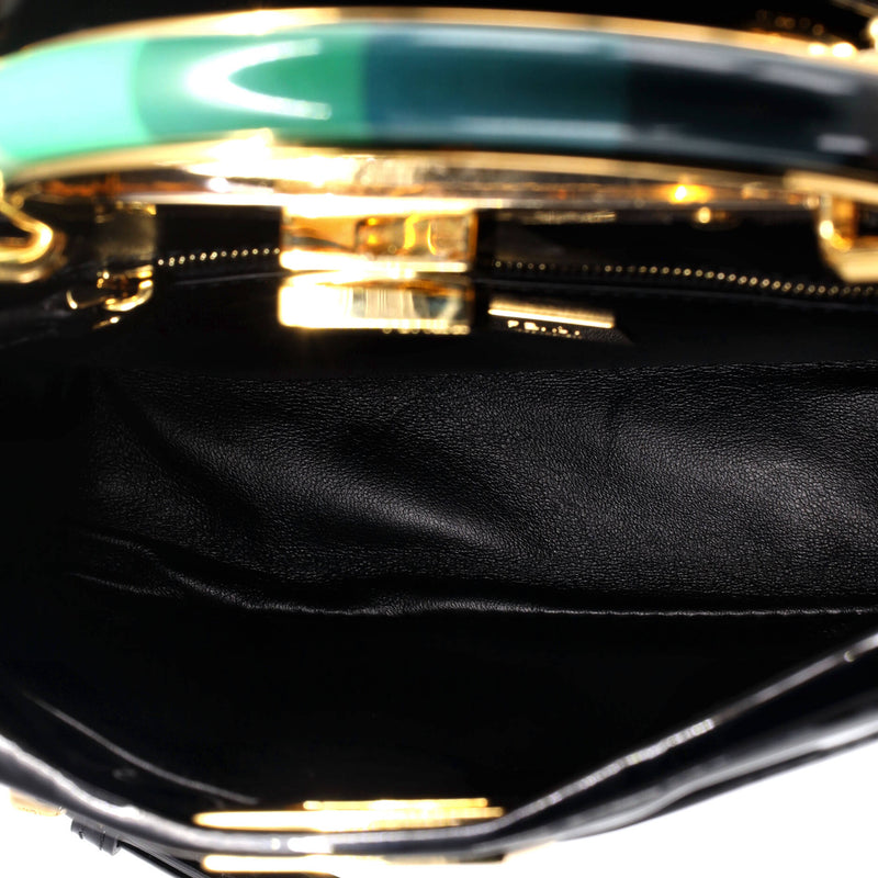 Fendi Resin Handle Peekaboo Bag Patent