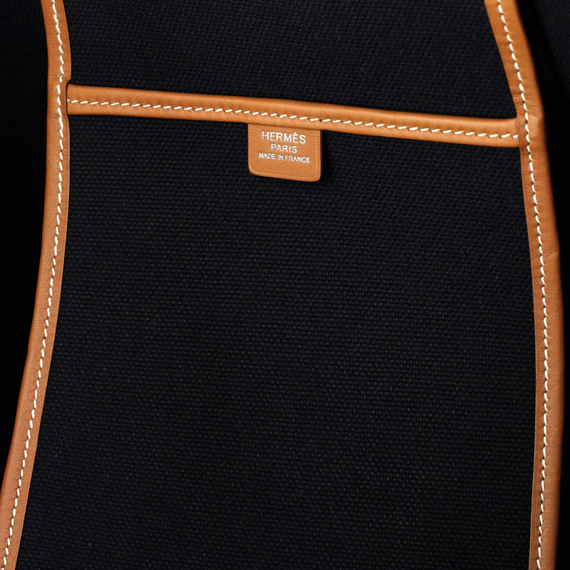 Hermes Etriviere Pocket Tote Toile And